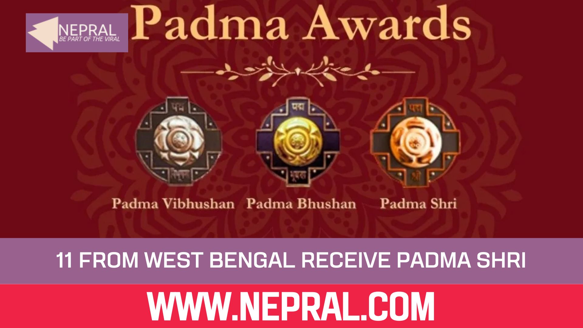 11 from West Bengal Receive Padma Shri Honours