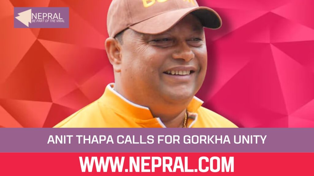 Anit Thapa Calls for Gorkha Unity at Kalimpong Convention
