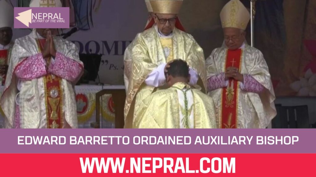 Edward Barretto Ordained Auxiliary Bishop of Darjeeling