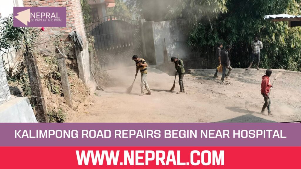 Kalimpong Road Repairs Begin Near Hospital and Key Areas