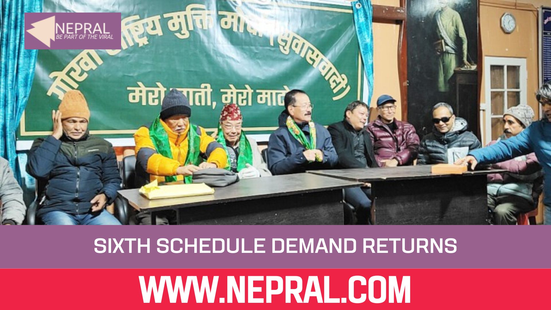 Sixth Schedule Darjeeling News Demand Returns with New GNLF(S)