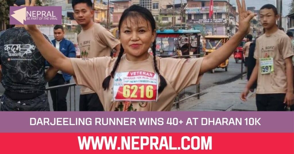 Darjeeling Runner Wins 40+ at Dharan 10K Run