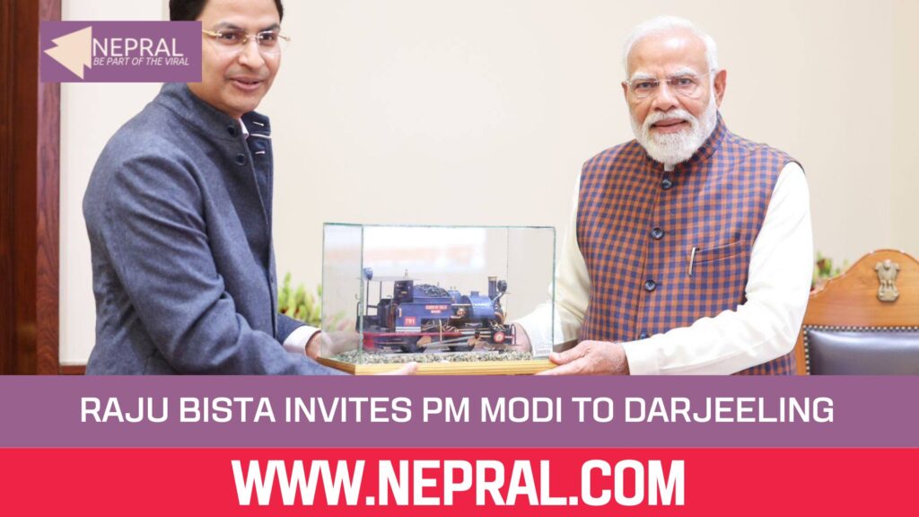 Raju Bista Meets PM Modi, Invites Him to Darjeeling