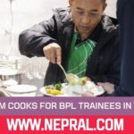 Sikkim CM Cooks for BPL Trainees in Rangpo